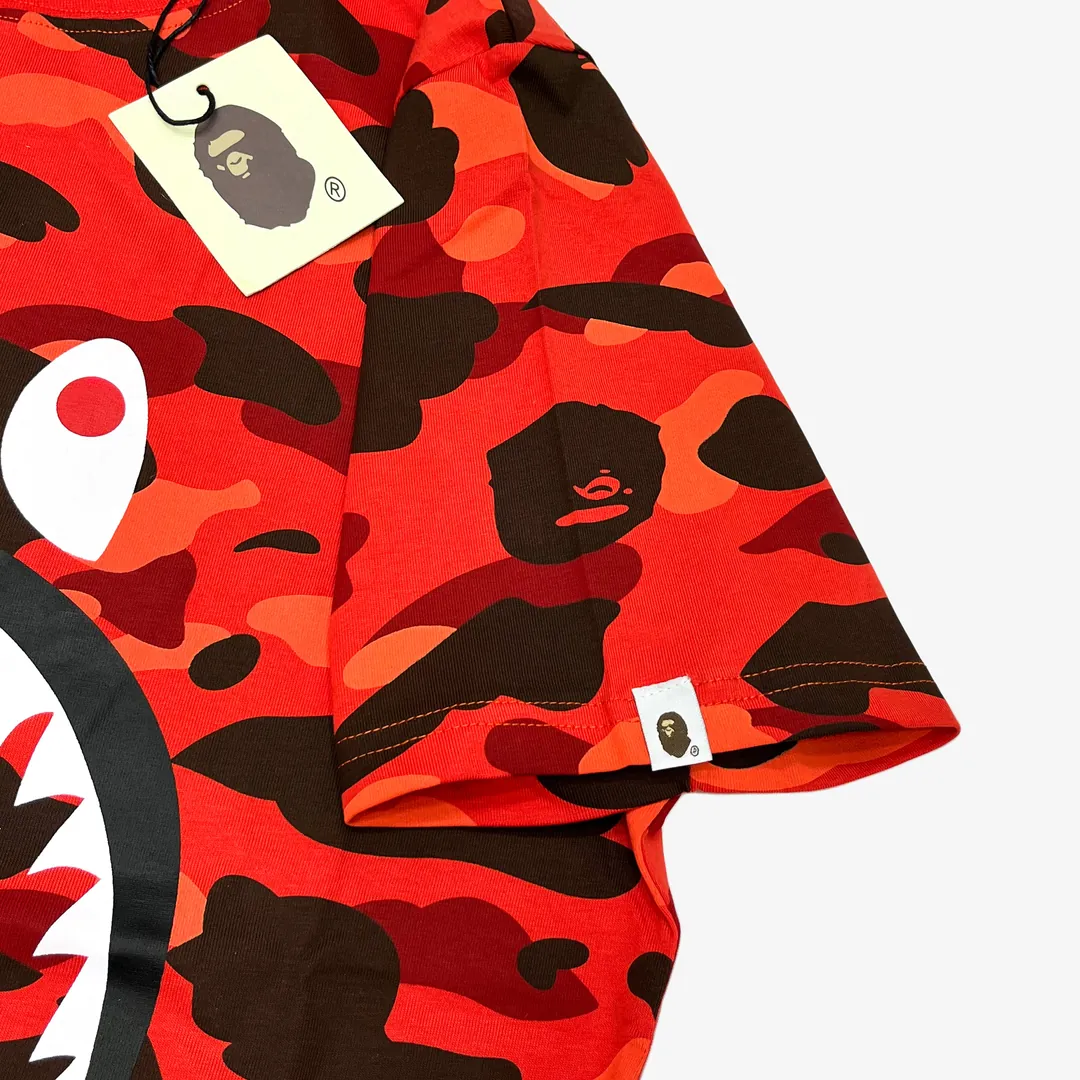 BP T-Shirt Camo Shark Red - Image 4