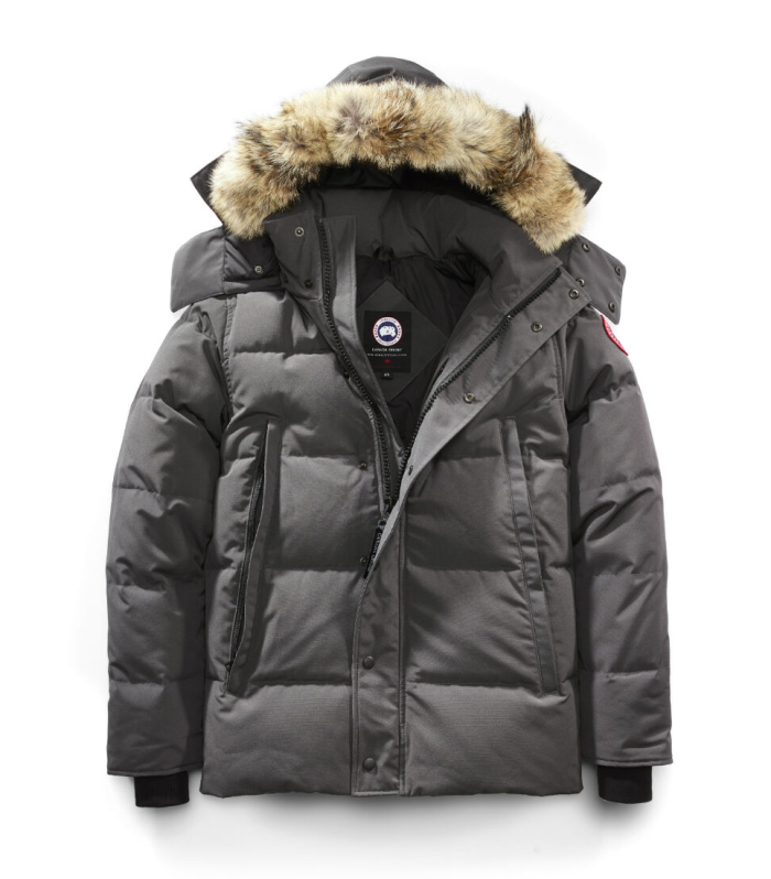 CND Goose Jacket Grey Graphite with FUR
