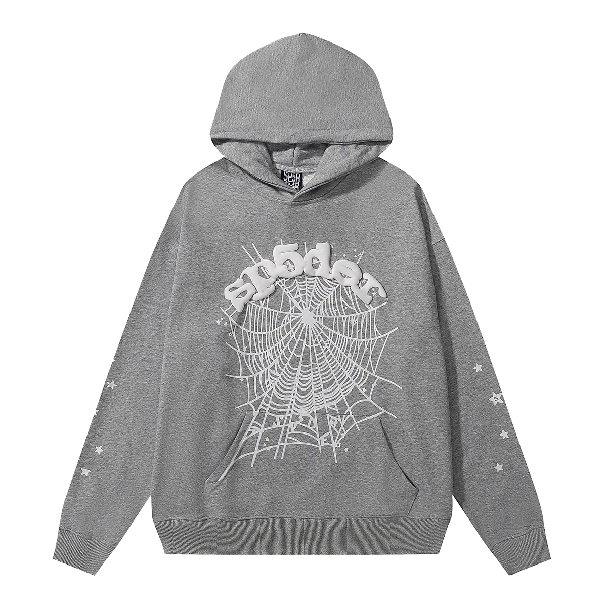 SPDR OG Web Hoodie and Sweatpant Set Grey - Image 2