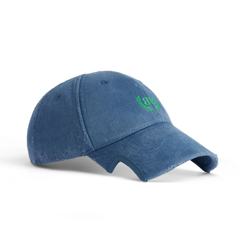 BLNCG Laurel Classic Cap in Dark Blue/Green - Image 2