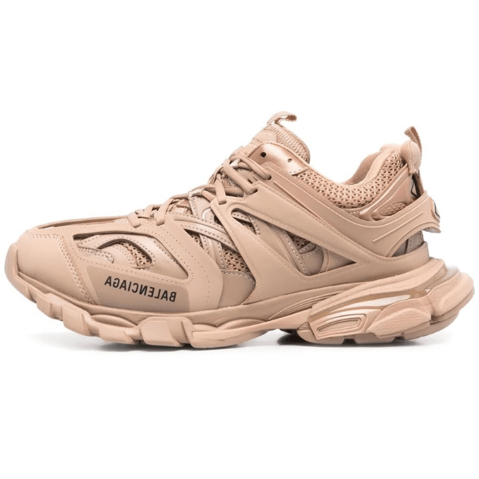 Track lace-up sneakers