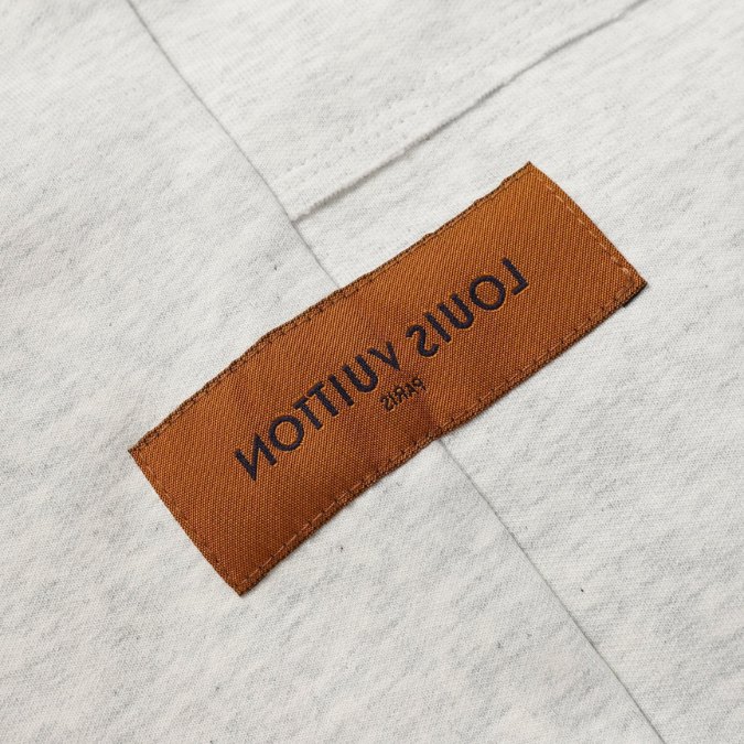 LV Shorts Light Gray - Image 6