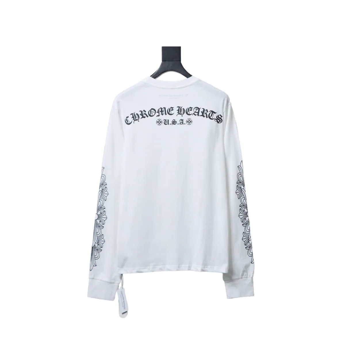 CHRM HRTS Matty Boy Shoulder Logo Crewneck White - Image 9