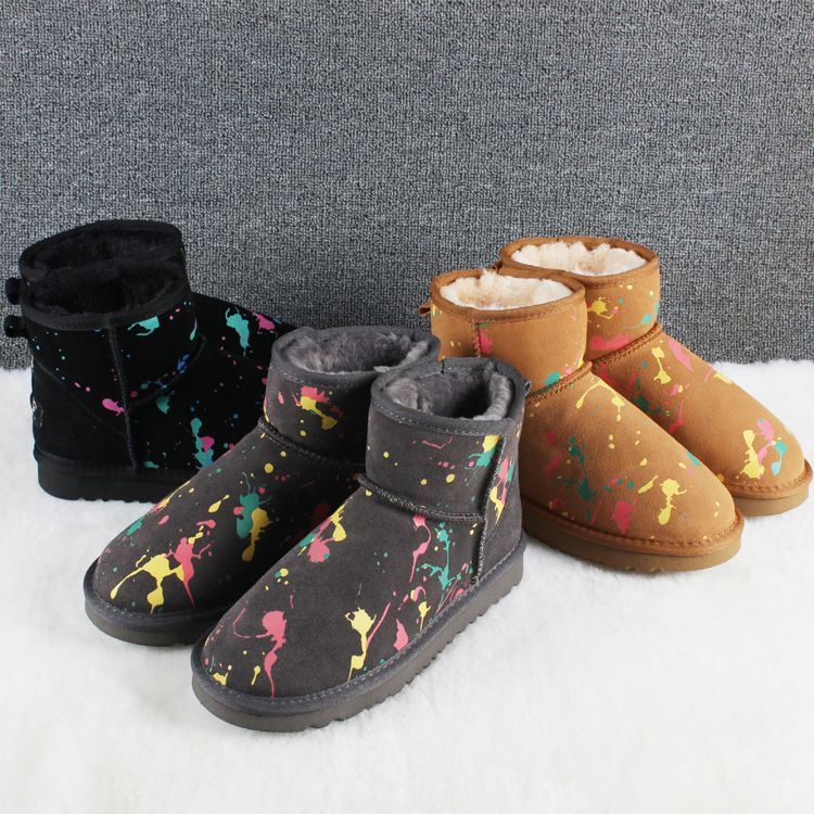 STIVALETTI IN SHEARLING