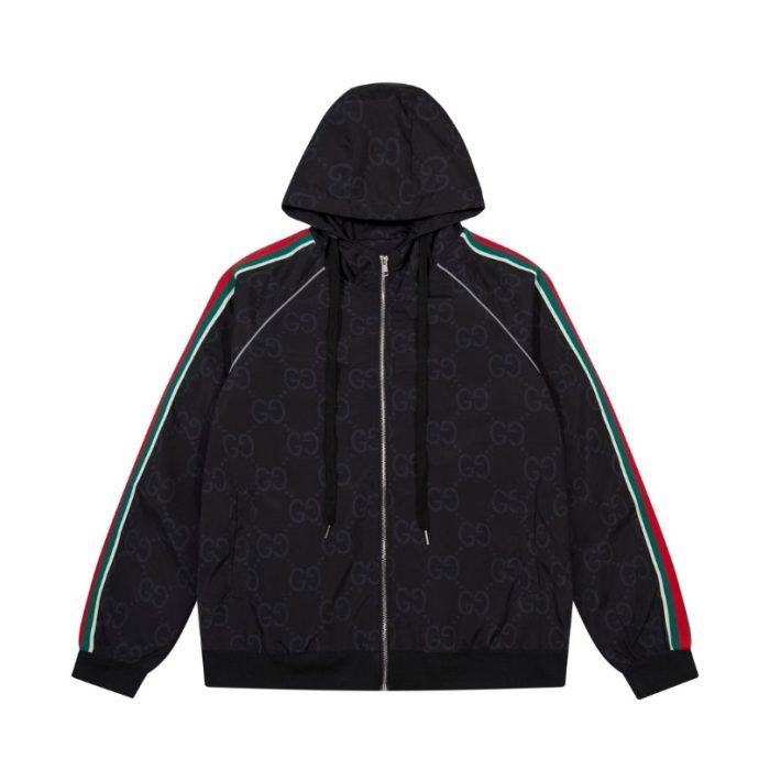 GG Jacket Monogram Hooded