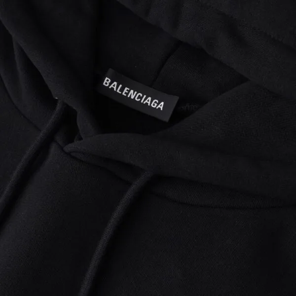 BLNCG Classic Logo Hoodie Black BL008 - Image 7