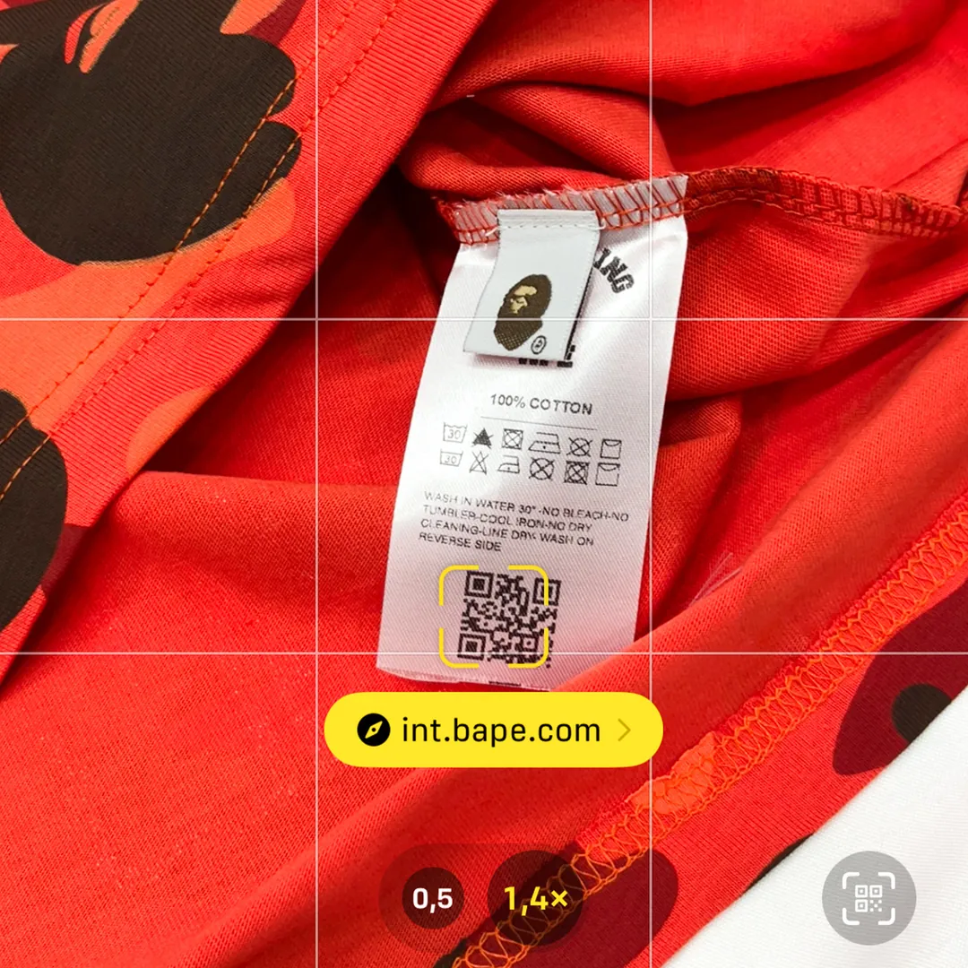 BP T-Shirt Camo Shark Red - Image 2