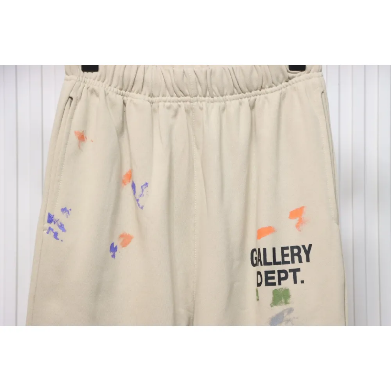 GD Graffiti Splatter Sweatpants Yellow - Image 10