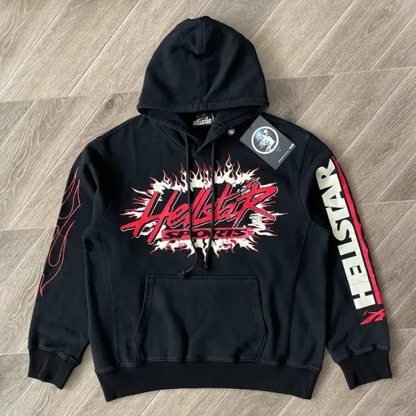 HLSTR Hoodie Sports Future Flame Black - Image 2