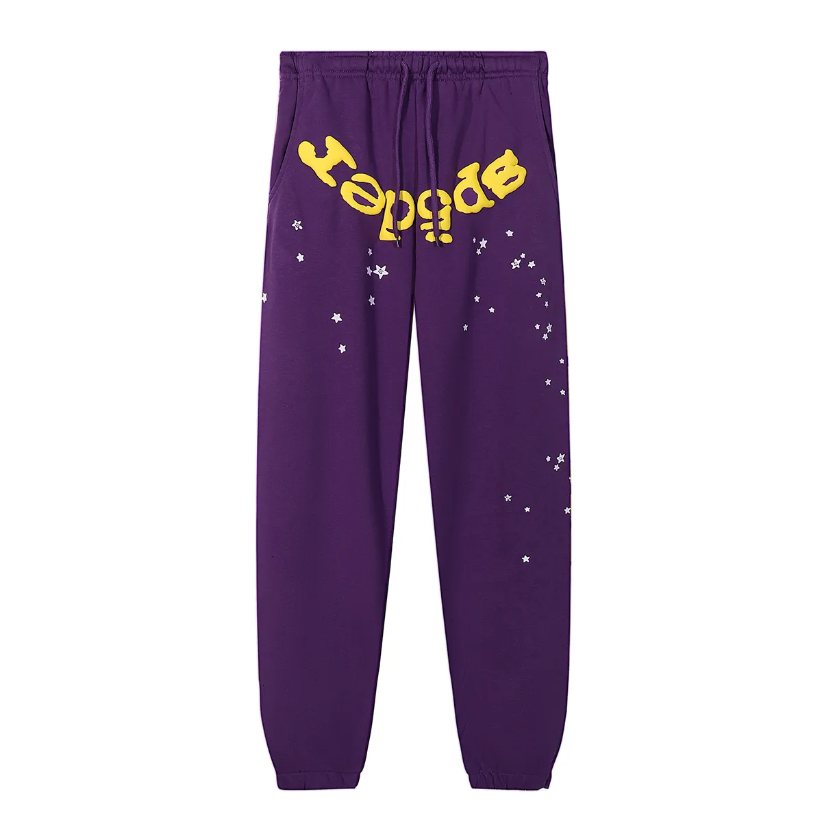 SPDR Star OG Web V2 Hoodie and Sweatpant Set Purple - Image 3