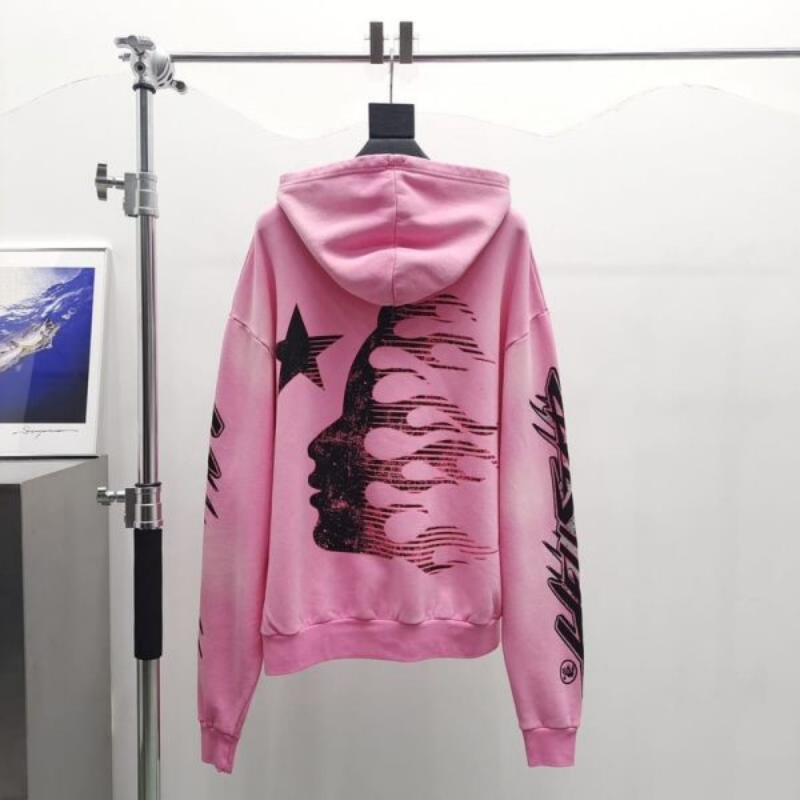 HLSTR Hoodie Brainwashed Without Brain Pink - Image 4