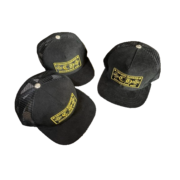 CAP CH BLACK/YELLOW