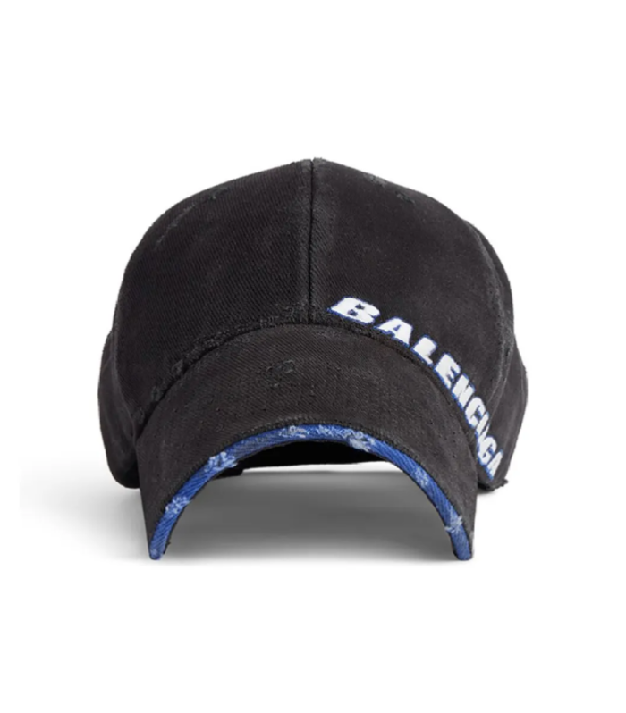 BLNCG Tilted Typo Cap in Black