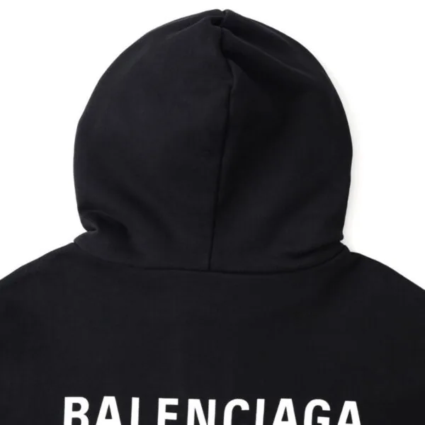 BLNCG Classic Logo Hoodie Black BL008 - Image 5