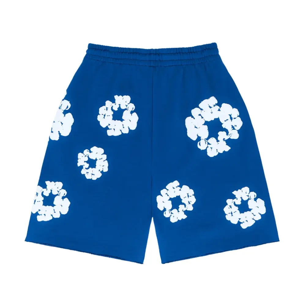 DNM TRS The Cotton Wreath Shorts Blue - Image 2