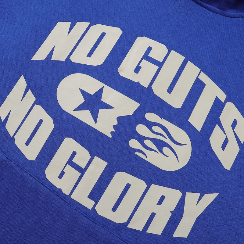 HLSTR No Guts No Glory Hoodie Blue - Image 6