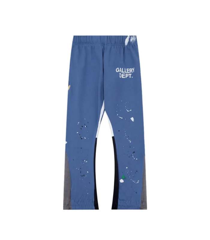 GD Painted Flare Sweat Pants Midnight Blue