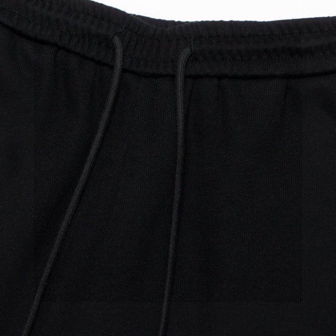 LV Shorts Black Yellow Logo - Image 2