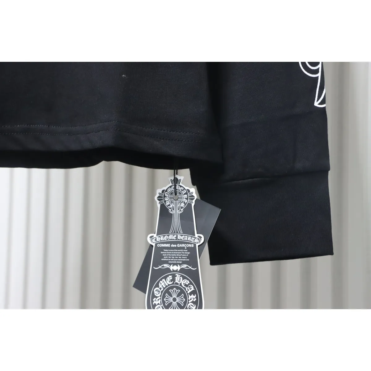CHRM HRTS Matty Boy Shoulder Logo Crewneck Black - Image 6