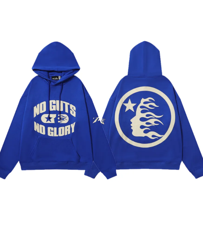 HLSTR No Guts No Glory Hoodie Blue