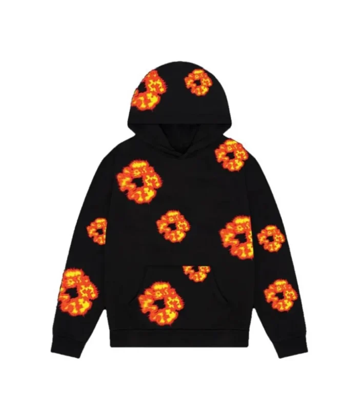 DNM TRS x Offset Wreath Hoodie Black