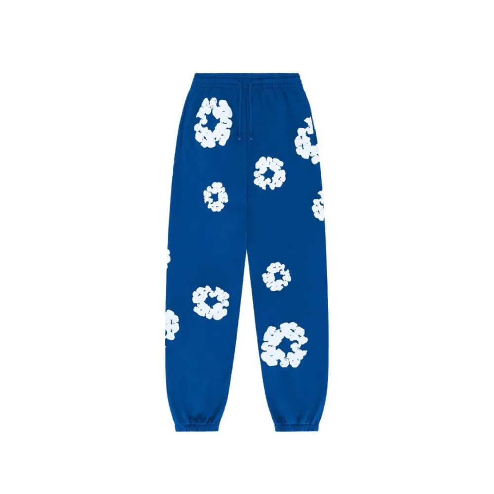 DNM TRS The Cotton Wreath Sweatpants Blue - Image 2
