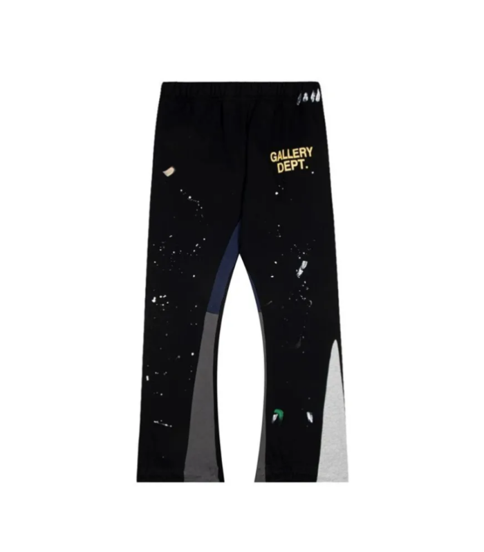 GD Graffiti Splatter Sweatpants Black