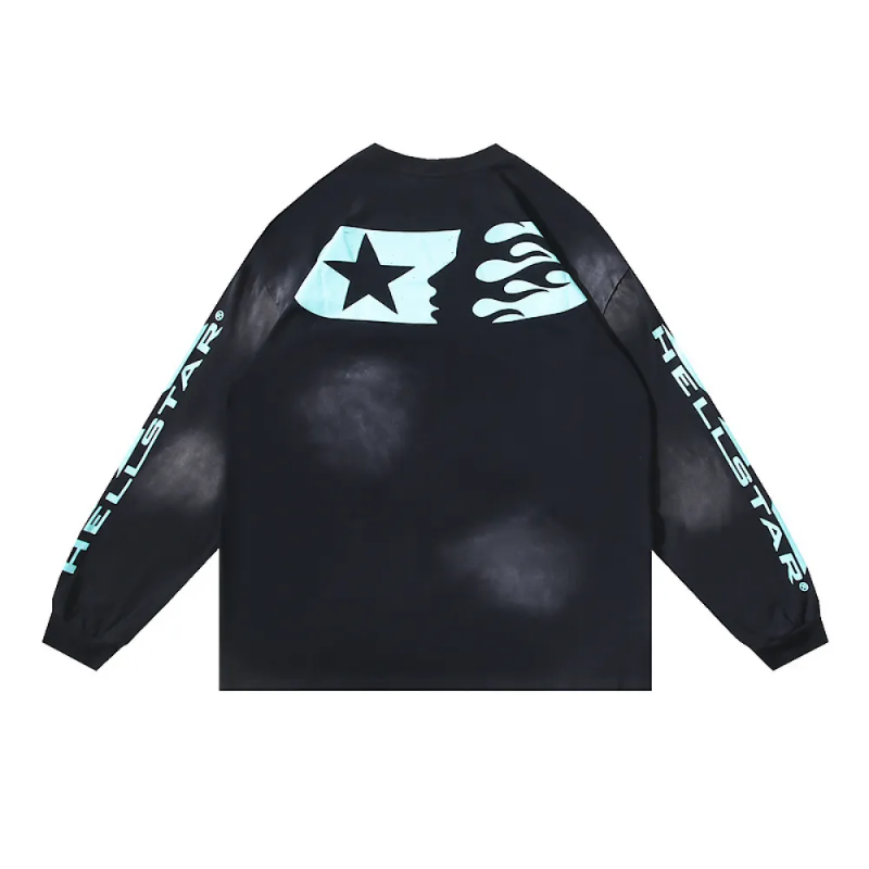 HLSTR ‘No Guts No Glory’ Long Sleeve T-Shirt - Image 2