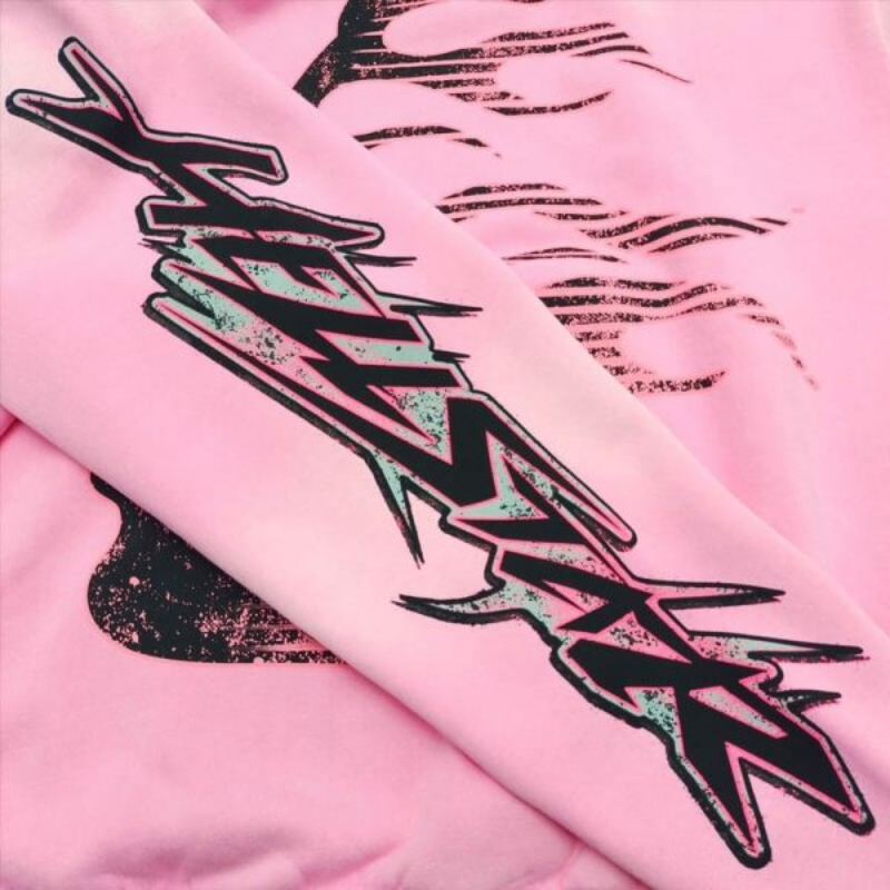 HLSTR Hoodie Brainwashed Without Brain Pink - Image 8