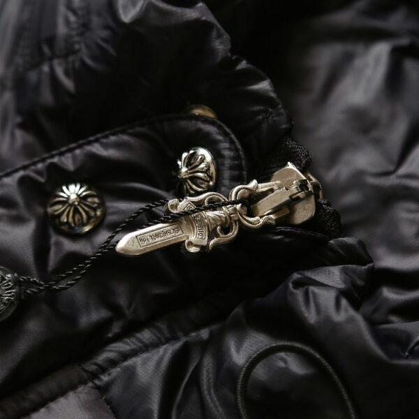 CHRM HRTS Jacket Puffer Black Cross CH080 - Image 9