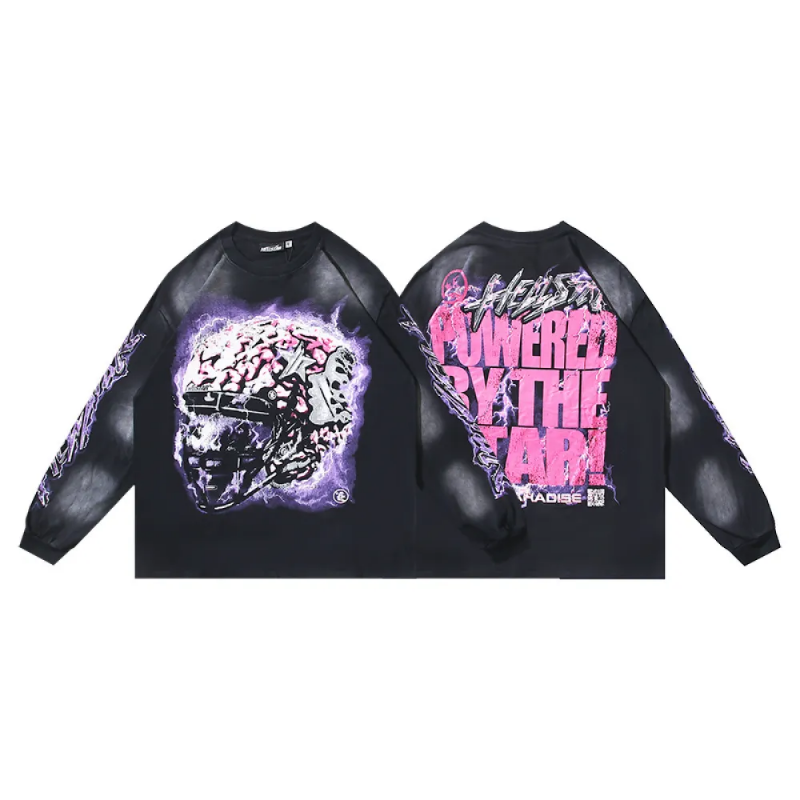 HLSTR Powered By The Star Long-Sleeve T-Shirt - Image 3