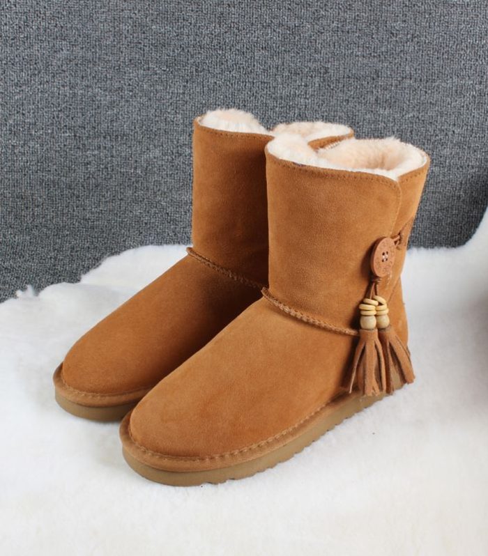 STIVALETTI IN SHEARLING