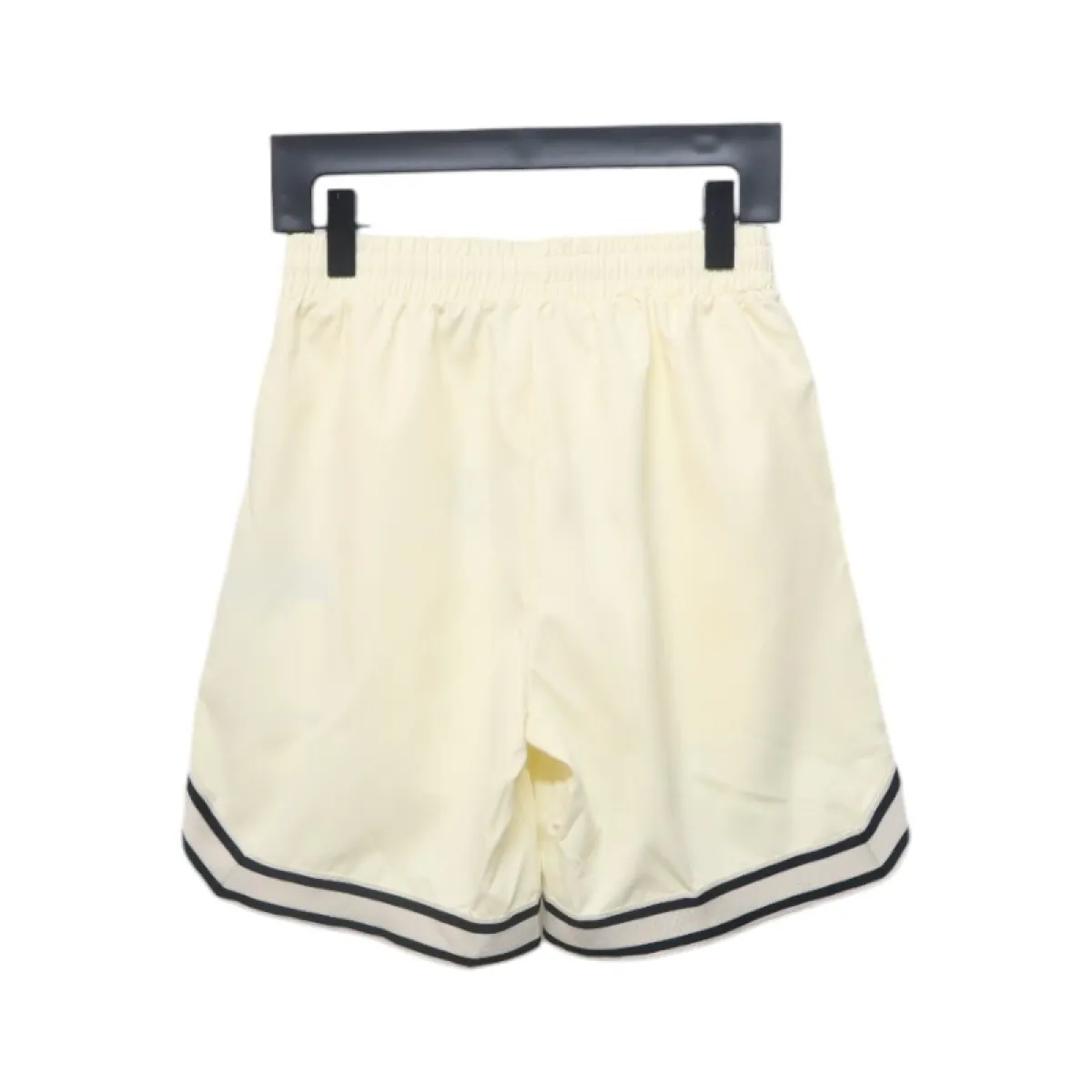 CHRM HRTS Sanskrit Embroidery Shorts Cream - Image 2