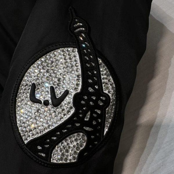 LV Jacket Lovers’ Nylon Crystal Baseball - Image 11
