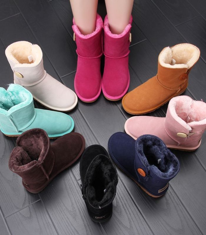 STIVALETTI IN SHEARLING