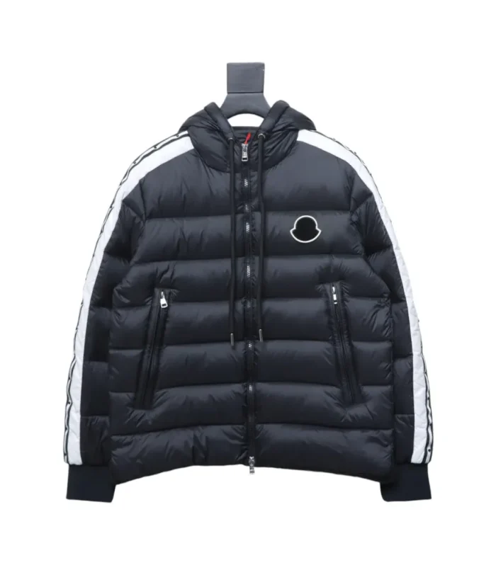 MCLR Stripe-Detail Padded Jacket