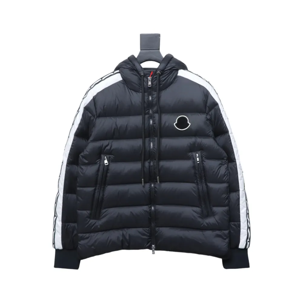 MCLR Stripe-Detail Padded Jacket