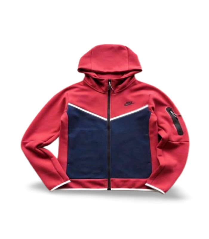 TECH FLEECE – BORDEAUX/DARK BLUE (completa)