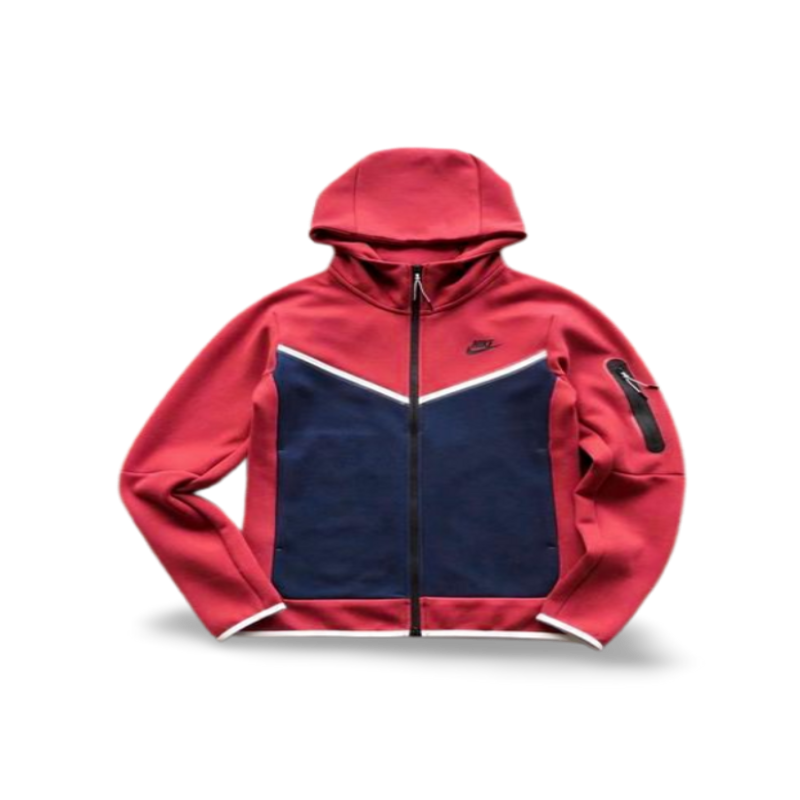 TECH FLEECE – BORDEAUX/DARK BLUE (completa)