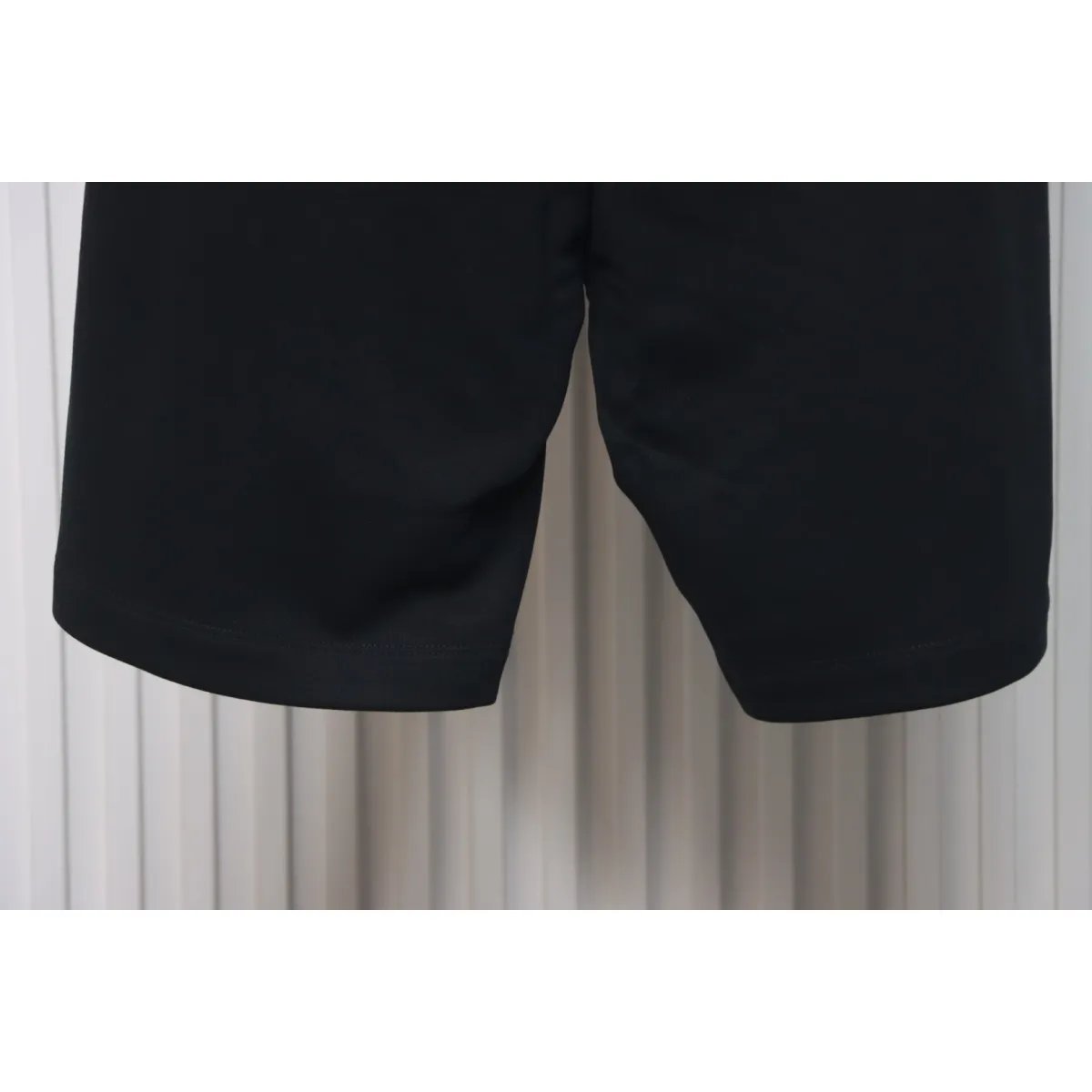 CHRM HRTS Embroidery Shorts All Black - Image 5