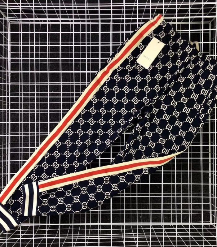 JOGGERS MONOGRAM DARK BLUE