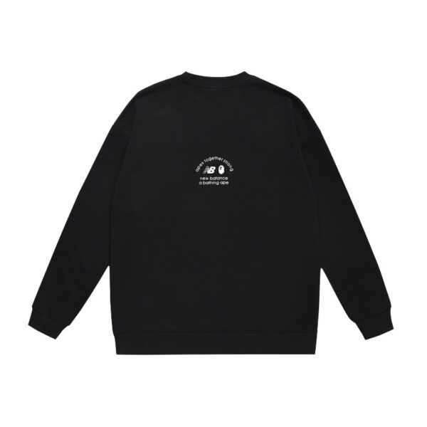 BP x NB Logo Sweatshirt Black - Image 2