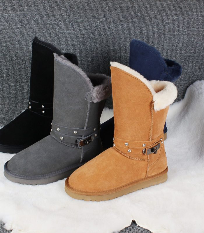 STIVALETTI IN SHEARLING