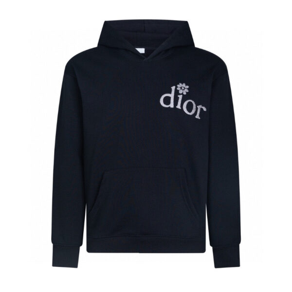CD Hoodie Black Be Nice Graphic DO055
