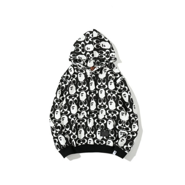 BP Hoodie All Over Print Black
