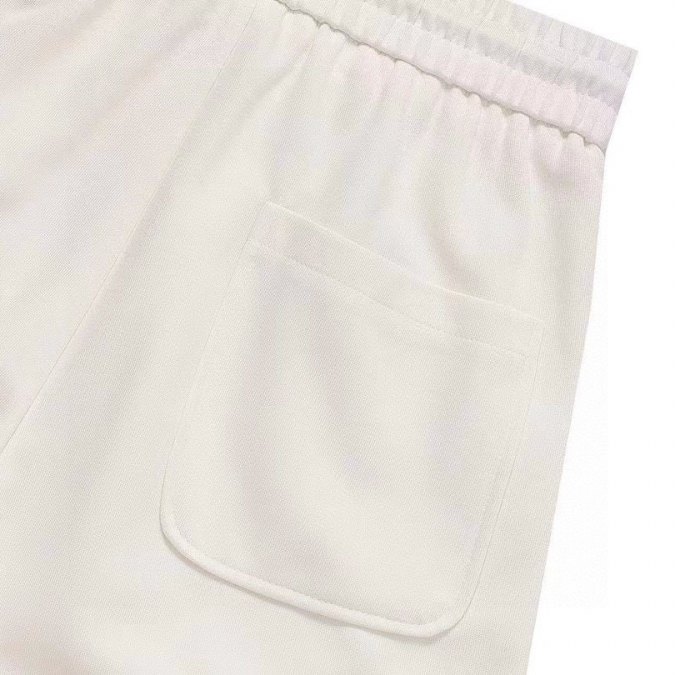 LV Shorts White Blue Pocket - Image 7