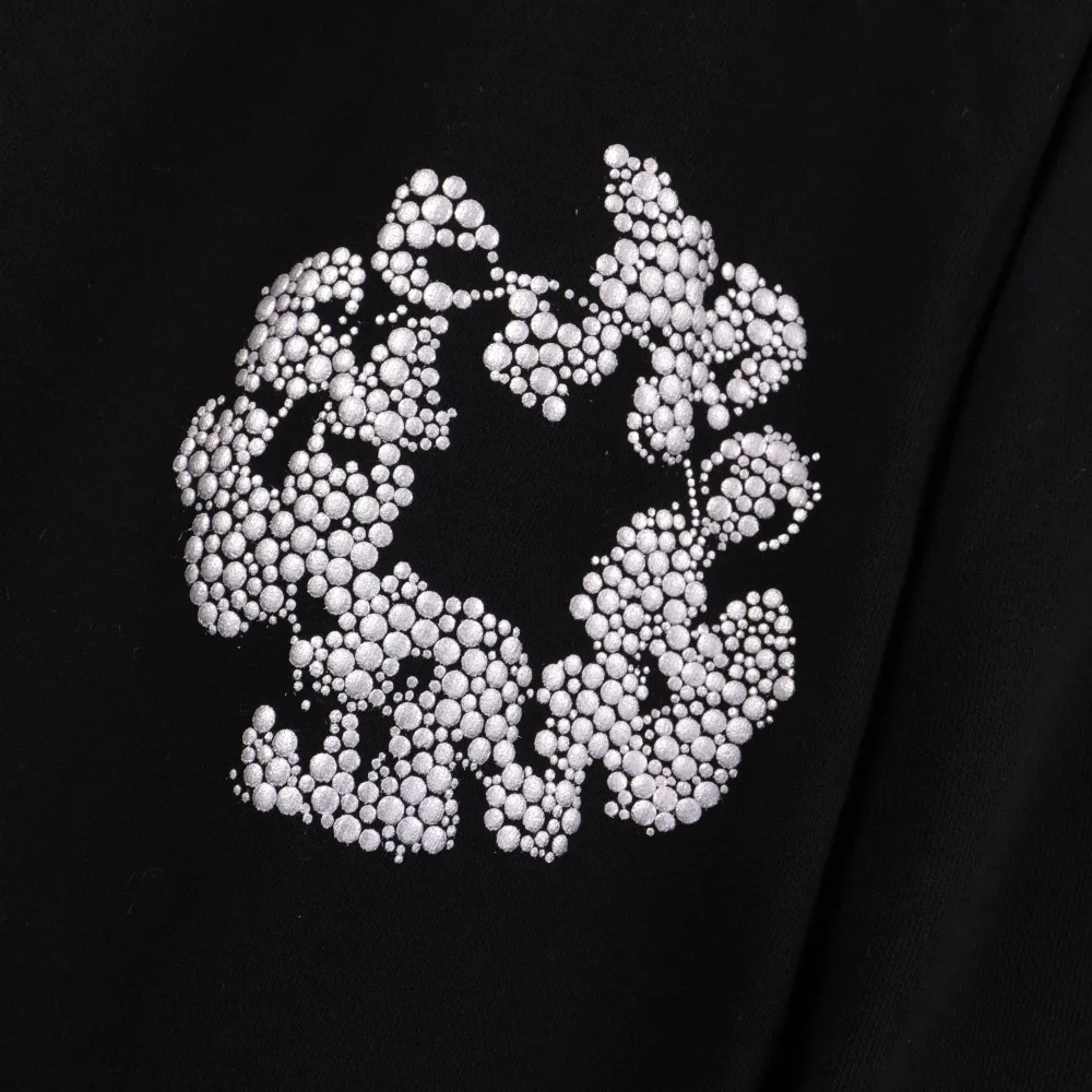 DNM TRS Cashmere Swarovski Cotton Wreath Zip Hoodie & Sweatpant Set - Image 4