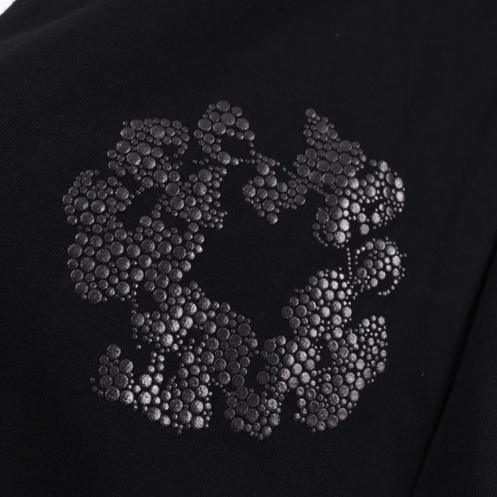 DNM TRS Cashmere Swarovski Cotton Wreath Zip Hoodie & Sweatpant Set - Image 5