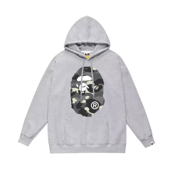 BP Hoodie Camo Ape Head Grey