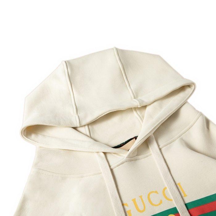 GG Hoodie Boutique Logo White - Image 3